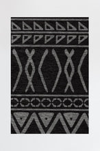 Load image into Gallery viewer, Henna Black Rug