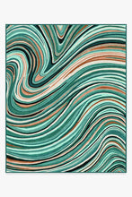 Load image into Gallery viewer, Agate Turquoise Rug