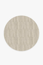 Load image into Gallery viewer, Caspian Stripe Natural Rug
