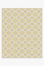 Load image into Gallery viewer, Chloe Trellis Yellow Rug
