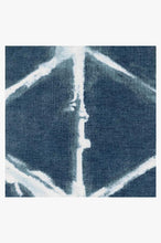 Load image into Gallery viewer, Diamond Shibori Navy Rug