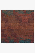 Load image into Gallery viewer, Diamond Trellis Brick Red Rug