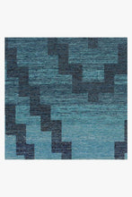Load image into Gallery viewer, Diamond Trellis Ocean Rug