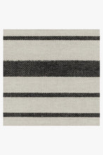 Load image into Gallery viewer, Hudson Stripe Black Rug