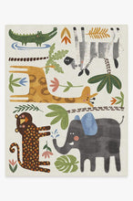 Load image into Gallery viewer, Jungle Safari Multicolor Rug