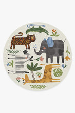 Load image into Gallery viewer, Jungle Safari Multicolor Rug