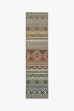 Load image into Gallery viewer, Linear Aztec Multicolor Rug