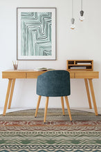 Load image into Gallery viewer, Linear Aztec Multicolor Rug