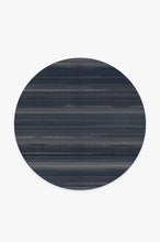 Load image into Gallery viewer, Linear Striped Navy Rug