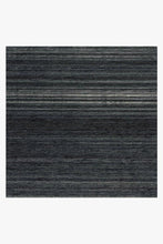 Load image into Gallery viewer, Linear Striped Navy Rug