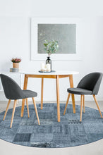 Load image into Gallery viewer, Patchwork Blue Rug