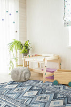 Load image into Gallery viewer, Pueblo Blue Rug
