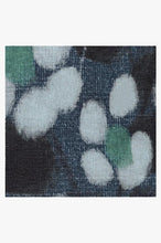 Load image into Gallery viewer, Rosette Blue Rug