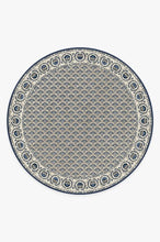 Load image into Gallery viewer, Samira Suzani Ivory Blue Rug