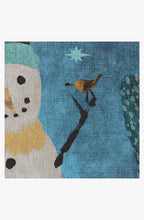 Load image into Gallery viewer, Snowy Soiree Navy Rug