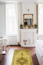 Load image into Gallery viewer, Victoria Danish Yellow Rug