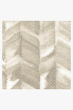 Load image into Gallery viewer, Watercolor Herringbone Cream Rug