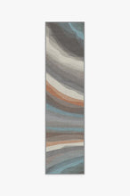 Load image into Gallery viewer, Watercolor Waves Sandstone Rug