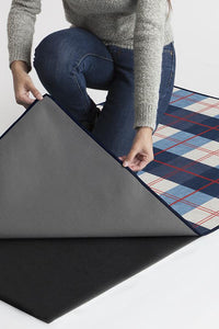 Buffalo Plaid Red & Blue Rug