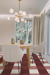 Buffalo Plaid Red & White Rug