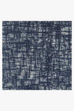 Load image into Gallery viewer, Crosshatch Sapphire Rug
