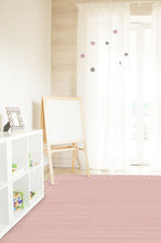 Load image into Gallery viewer, Dot Border Pink Rug
