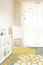 Load image into Gallery viewer, Emma Floral Yellow Rug
