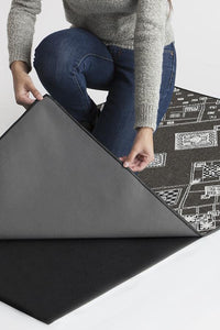 Farah Charcoal Rug
