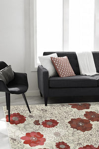 Floret Ruby Rug