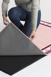 Fun Shapes Pink Rug