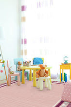 Load image into Gallery viewer, Fun Shapes Pink Rug
