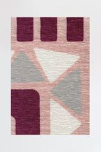 Load image into Gallery viewer, Fun Shapes Pink Rug
