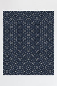 Geometrix Navy Rug