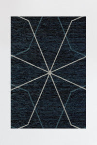Geometrix Navy Rug