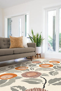 Hana Tiger Orange Rug