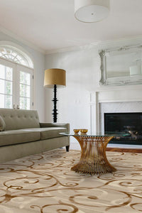 Ironwork Natural Rug