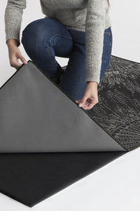 Jellyfish Bloom Charcoal Rug
