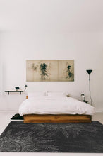 Load image into Gallery viewer, Jellyfish Bloom Charcoal Rug
