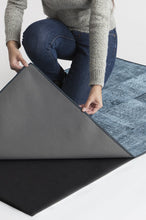 Load image into Gallery viewer, Patchwork Blue Rug
