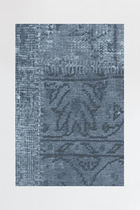 Patchwork Blue Rug