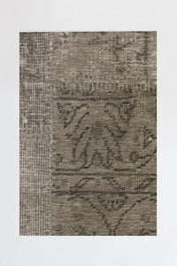 Patchwork Taupe Rug