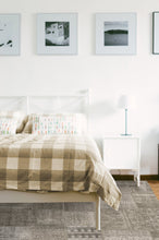 Load image into Gallery viewer, Patchwork Taupe Rug
