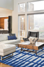 Load image into Gallery viewer, Shibori San Indigo Rug
