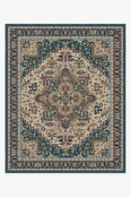 Load image into Gallery viewer, Vintage Heriz Cerulean Rug
