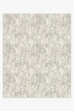 Load image into Gallery viewer, Watercolor Herringbone Cream Rug
