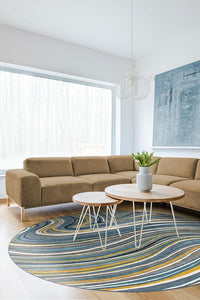 Agate Golden Azure Rug
