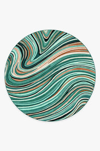 Agate Turquoise Rug