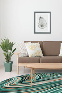 Agate Turquoise Rug