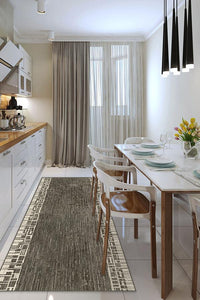 Beni Warm Grey Rug