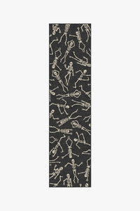 Bone Dance Black Rug